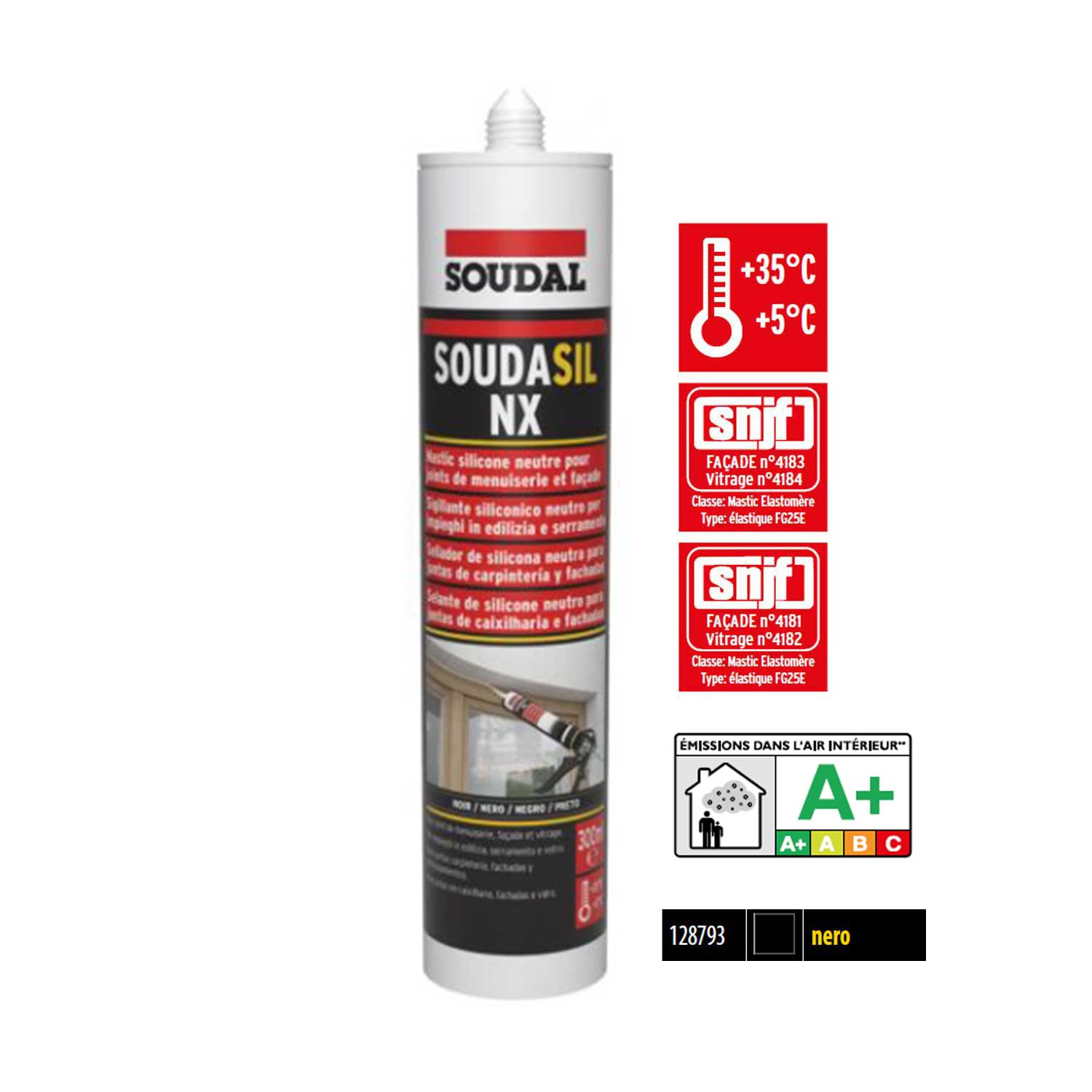 Silirub Color RAL 1013 - Soudal - Nicolini S.r.l - Foto 10